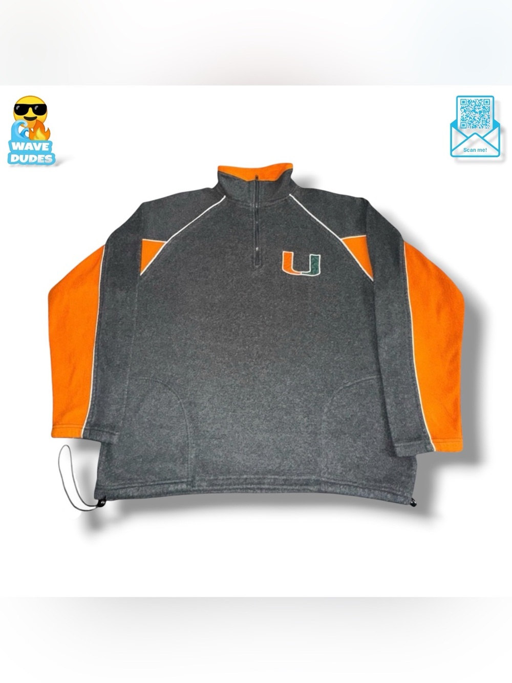 Men’s Russell Athletic Miami Hurricanes NCAA Fleece Pullover